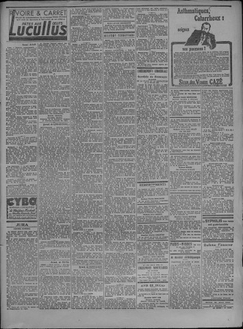 14/02/1931 - Le petit comtois [Texte imprimé] : journal républicain démocratique quotidien