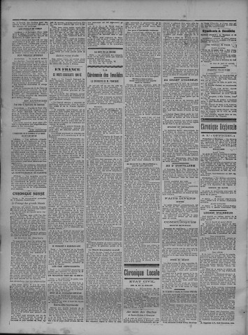 16/07/1915 - La Dépêche républicaine de Franche-Comté [Texte imprimé]