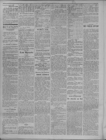 27/08/1923 - La Dépêche républicaine de Franche-Comté [Texte imprimé]