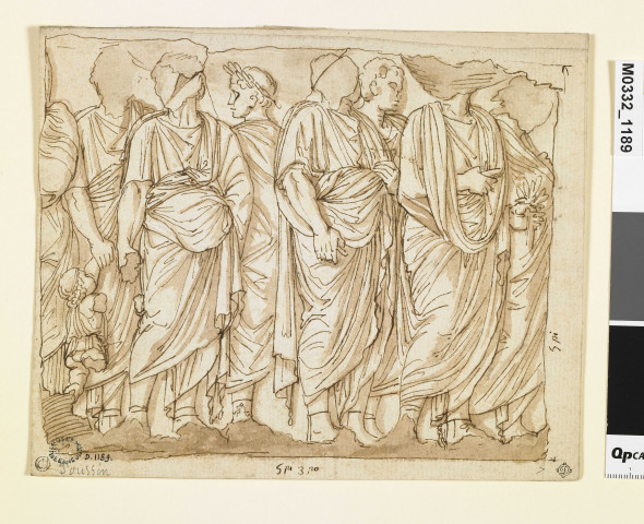 Copie de la Procession de la face Nord de l'Ara Pacis