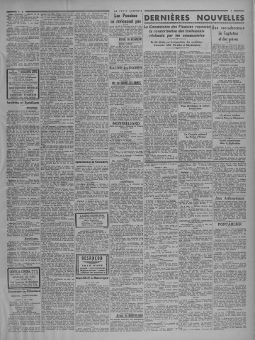 04/06/1938 - Le petit comtois [Texte imprimé] : journal républicain démocratique quotidien