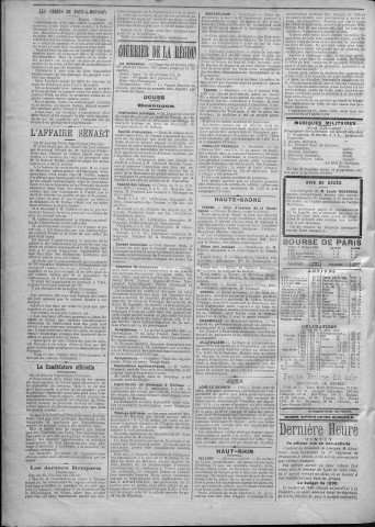10/02/1889 - La Franche-Comté : journal politique de la région de l'Est