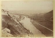 Panorama de Besançon pris de Trois-Châtels