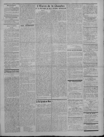 05/03/1922 - La Dépêche républicaine de Franche-Comté [Texte imprimé]