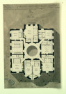 Château de Neuilly à Pacy-sur-Eure, bâti pour Grenier d' Ernemont. Plan du 1er étage / Pierre-Adrien Pâris , [S.l.] : [P.-A. Pâris], [1700-1800]