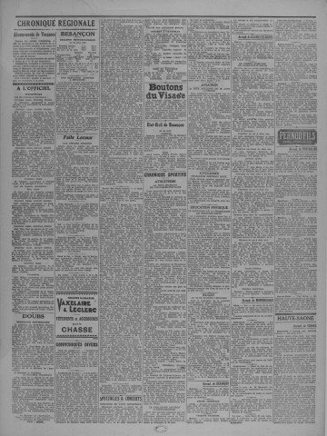 25/08/1932 - Le petit comtois [Texte imprimé] : journal républicain démocratique quotidien