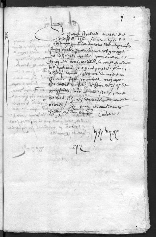 Comptes de la Ville de Besançon, recettes et dépenses, Compte de Claude Cabet (1er juin 1590 - 31 mai 1591)