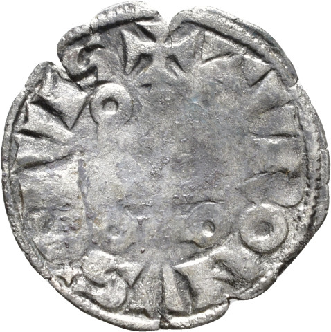 874.1.40 - pièce de monnaie ; denier tournois