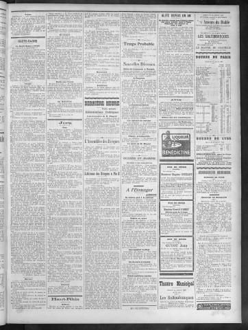 19/01/1907 - La Dépêche républicaine de Franche-Comté [Texte imprimé]