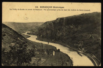 La Vallée du Doubs en amont de Besançon. Vue panoramique du haut des rochers de Saint-Léonard [image fixe] , Paris : I. P. M., 1904/1912