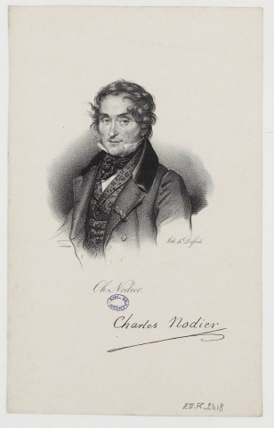 Ch. Nodier / Lith. de Delpech. Paris
