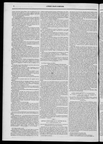 29/09/1868 - L'Union franc-comtoise [Texte imprimé]