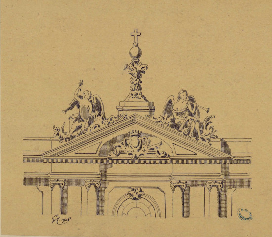 Projet du fronton