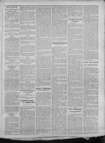 18/12/1921 - La Dépêche républicaine de Franche-Comté [Texte imprimé]