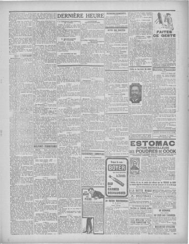 17/02/1927 - Le petit comtois [Texte imprimé] : journal républicain démocratique quotidien