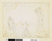 Etudes de deux femmes et d'un ange