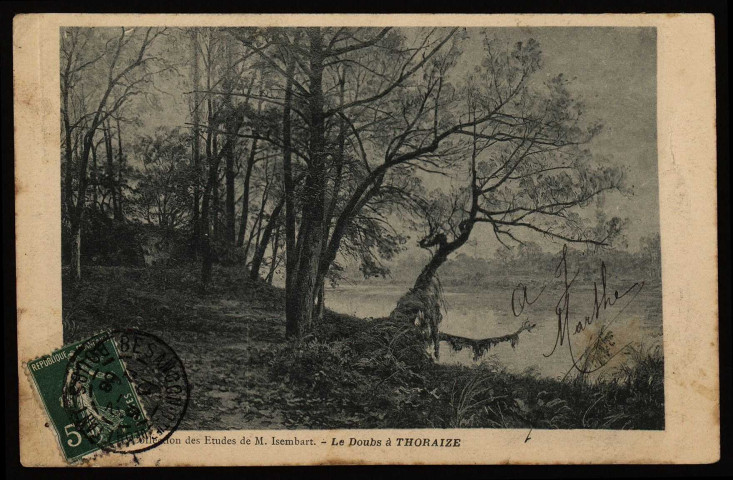 Le Doubs à Thoraize. [image fixe] 1897/1906