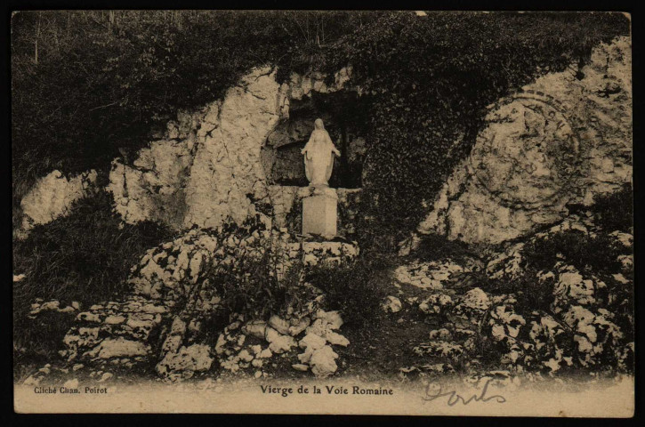 Besançon. - Vierge de la Voie Romaine - Chemin de N.-D. des Buis [image fixe] , 1904/1925