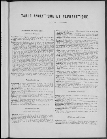 Registre des délibérations du Conseil municipal pour l'année 1912 (imprimé)