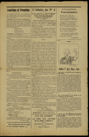 La fusée à retards [Texte imprimé] : journal du 244e Régiment d'artillerie