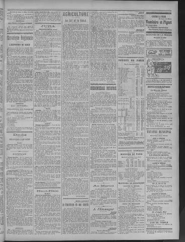 12/10/1909 - La Dépêche républicaine de Franche-Comté [Texte imprimé]