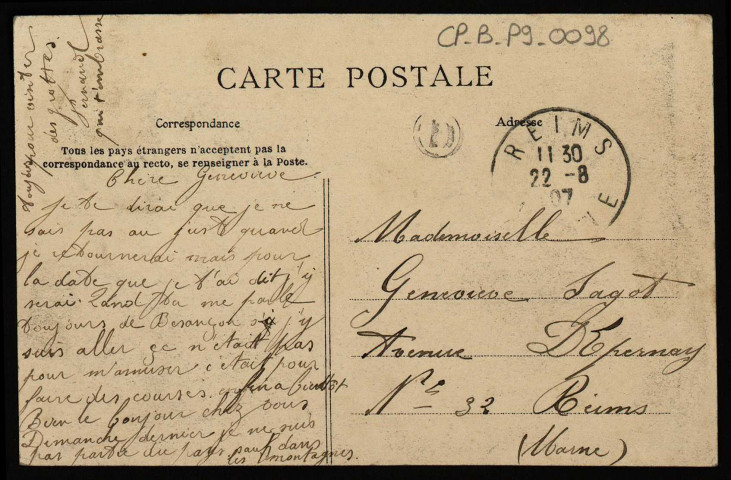Env. de Besançon. - Beurre. - La Côte de Maillot [image fixe] , Paris : LL., 1904/1910