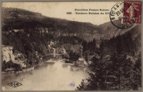 Frontière franco-suisse. - Derniers bassins du Doubs.