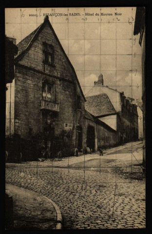 Besançon - Besançon-Les-Bains - Hôtel du Mouton Noir [image fixe] , Strasbourg : Edition La Cigogne , 37 rue de la Course, Strasbourg, 1904/1930
