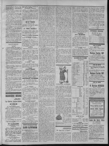 30/07/1914 - La Dépêche républicaine de Franche-Comté [Texte imprimé]