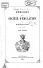 01/01/1887 - Mémoires de la Société d'émulation de Montbéliard [Texte imprimé]