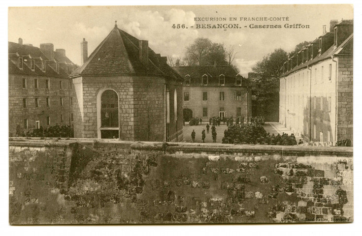 Besançon - Casernes Griffon [image fixe] , Besançon : Edit. L. Gaillard-Prêtre, 1912/1920