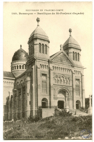 Besançon - Basilique de St-Ferjeux (façade) [image fixe] , Besançon : L. Gaillard-Prêtre, 1912/1916