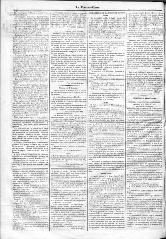 05/12/1858 - La Franche-Comté : organe politique des départements de l'Est