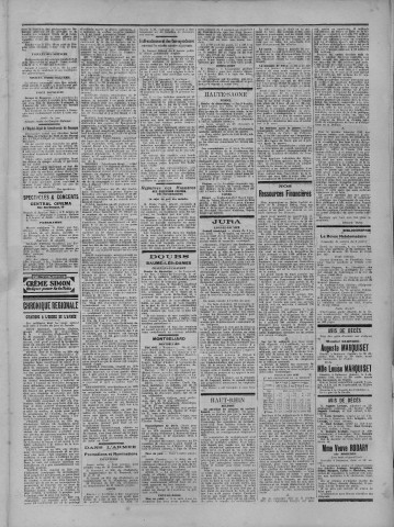 08/01/1916 - La Dépêche républicaine de Franche-Comté [Texte imprimé]