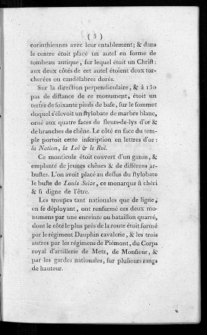 Extrait des délibérations du conseil général de la commune de Besançon. Procès-verbal de la confédération faite à Besançon, au Champ de Mars, le 14 juillet 1790