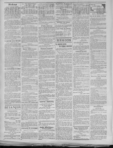 19/10/1921 - La Dépêche républicaine de Franche-Comté [Texte imprimé]