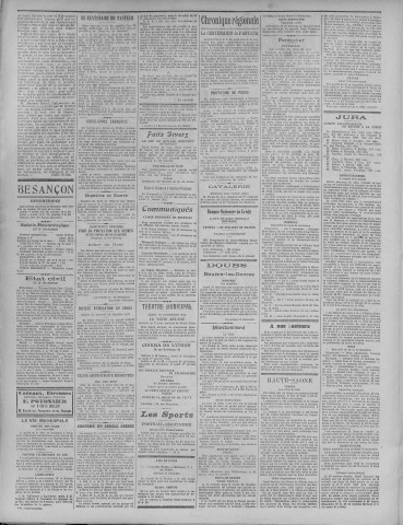 27/12/1922 - La Dépêche républicaine de Franche-Comté [Texte imprimé]