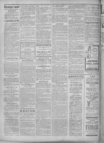 07/12/1917 - La Dépêche républicaine de Franche-Comté [Texte imprimé]