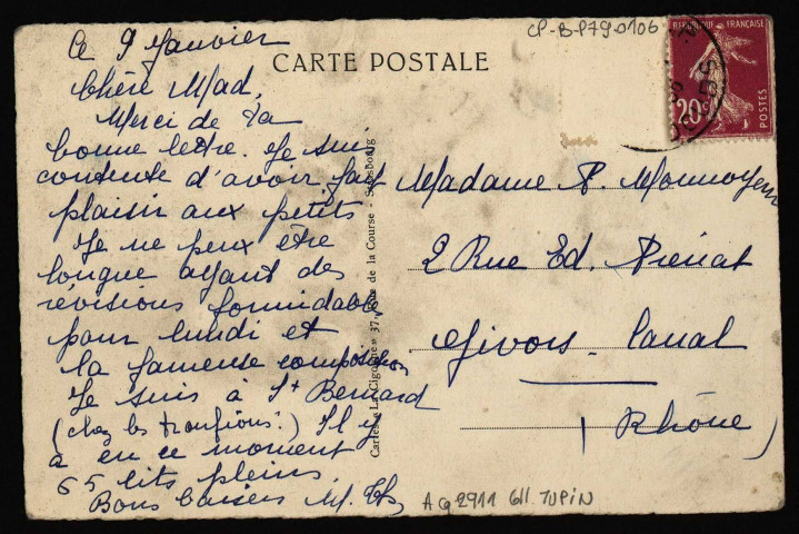 Besançon-les-Bains - Porte Noire et Cathédrale [image fixe] , Strasbourg : "La Cigogne"., 1909-1943