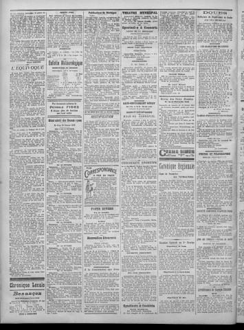 15/02/1914 - La Dépêche républicaine de Franche-Comté [Texte imprimé]