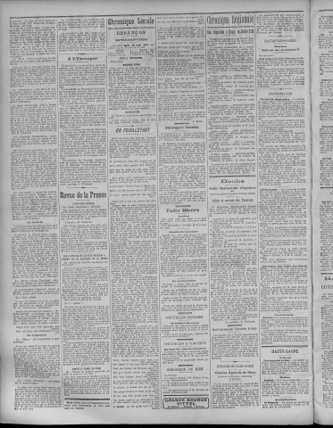 29/08/1910 - La Dépêche républicaine de Franche-Comté [Texte imprimé]