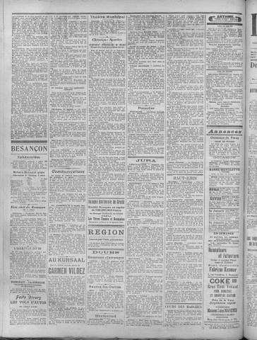 07/03/1919 - La Dépêche républicaine de Franche-Comté [Texte imprimé]