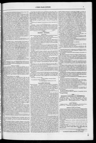 21/03/1851 - L'Union franc-comtoise [Texte imprimé]