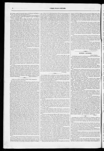 29/07/1852 - L'Union franc-comtoise [Texte imprimé]