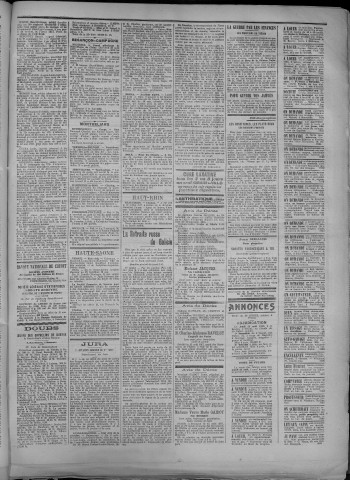 16/08/1917 - La Dépêche républicaine de Franche-Comté [Texte imprimé]