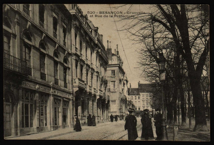 Besançon - Granvelle et Rue de la Préfecture [image fixe]