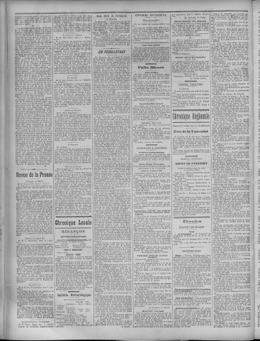 21/10/1910 - La Dépêche républicaine de Franche-Comté [Texte imprimé]