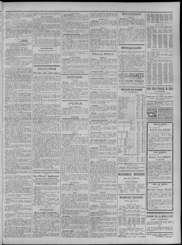 07/09/1911 - La Dépêche républicaine de Franche-Comté [Texte imprimé]
