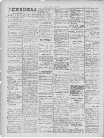 13/08/1922 - Le petit comtois [Texte imprimé] : journal républicain démocratique quotidien