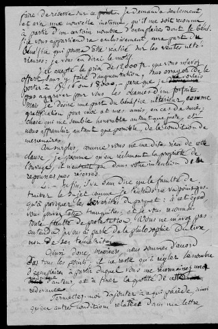 Ms Z 625 - Pierre-Joseph Proudhon. Lettre à ses éditeurs. Paris, Conciergerie du palais de Justice, 31 août 1851.